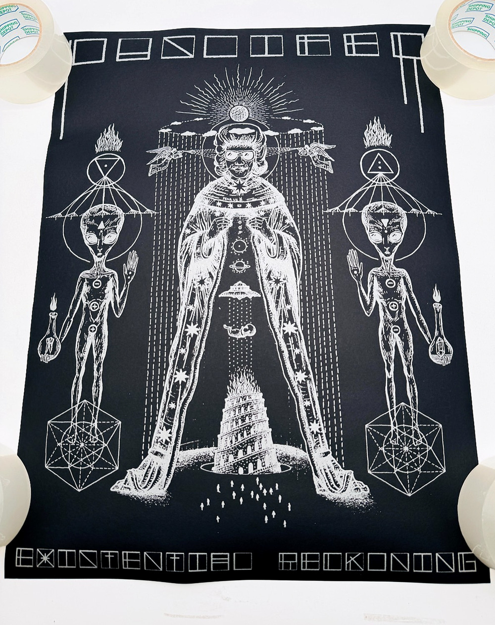 Puscifer Existential Reckoning 18" x 24" Lithograph Poster